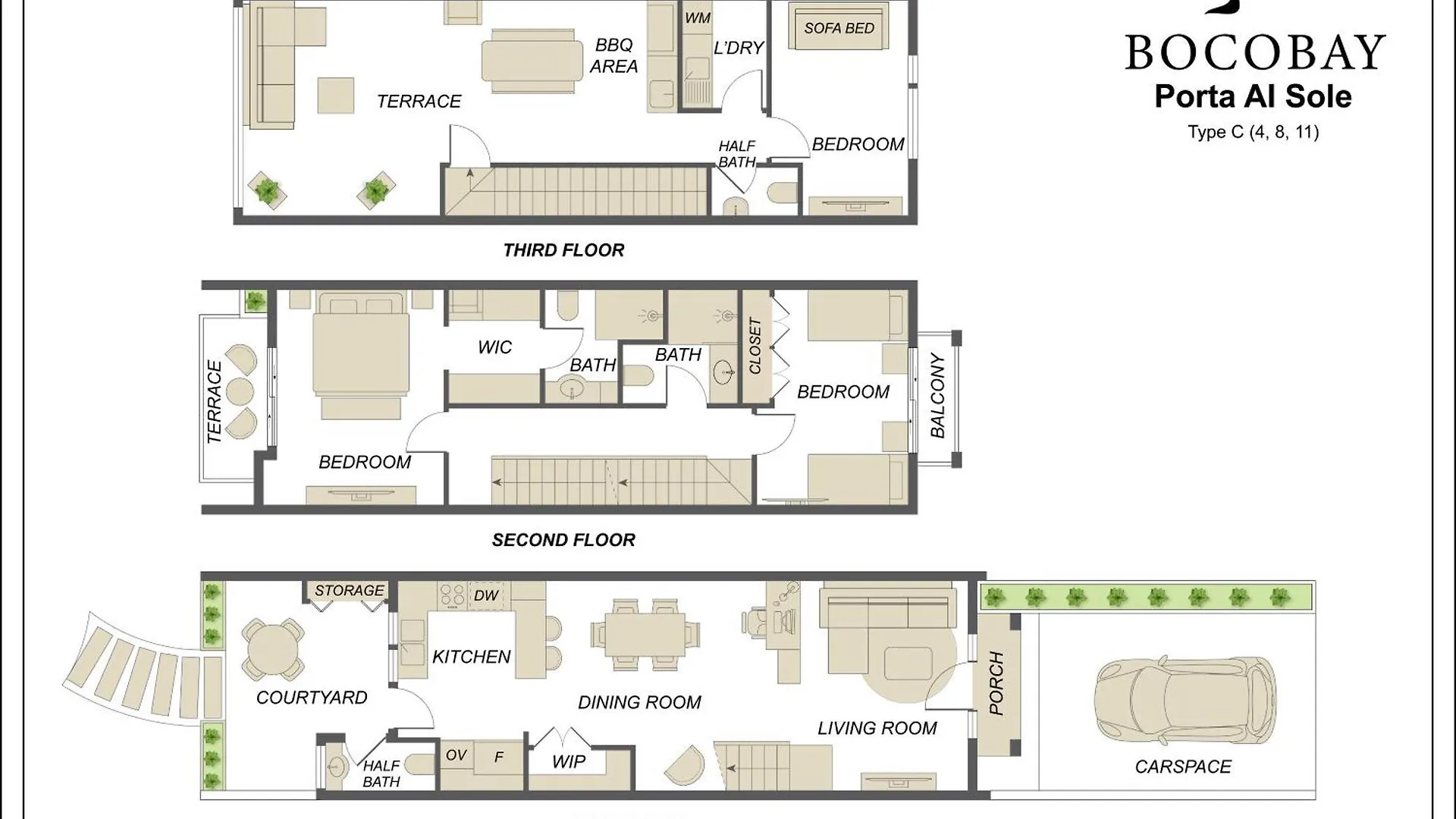 Bocobay Porta Al Sole - Luxury Condos 5 Min Walk To Ritz And פאלם ביץ' ארובה